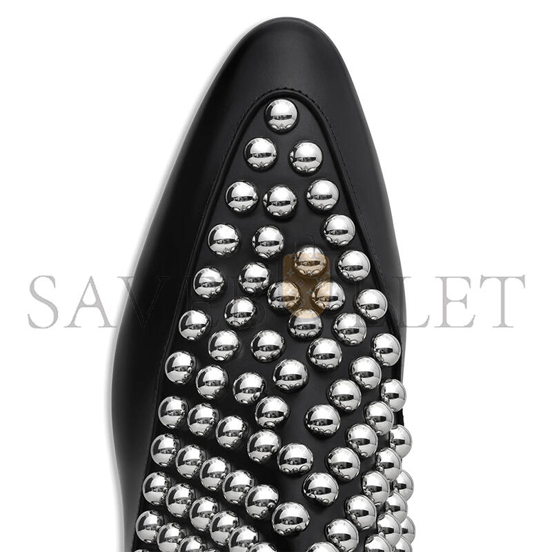 ALAÏA 30MM SIDE-ZIP STUDDED BOOTS 